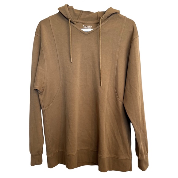 NWOT Athleta Sundown Hoodie Sweatshirt in Big Sur Brown Taupe - Picture 1 of 7